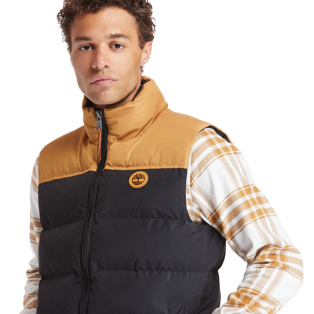 Geaca Timberland Barbati Maro/Negrii - Outdoor Archive Hooded Puffer - Romania - EKGBQD074